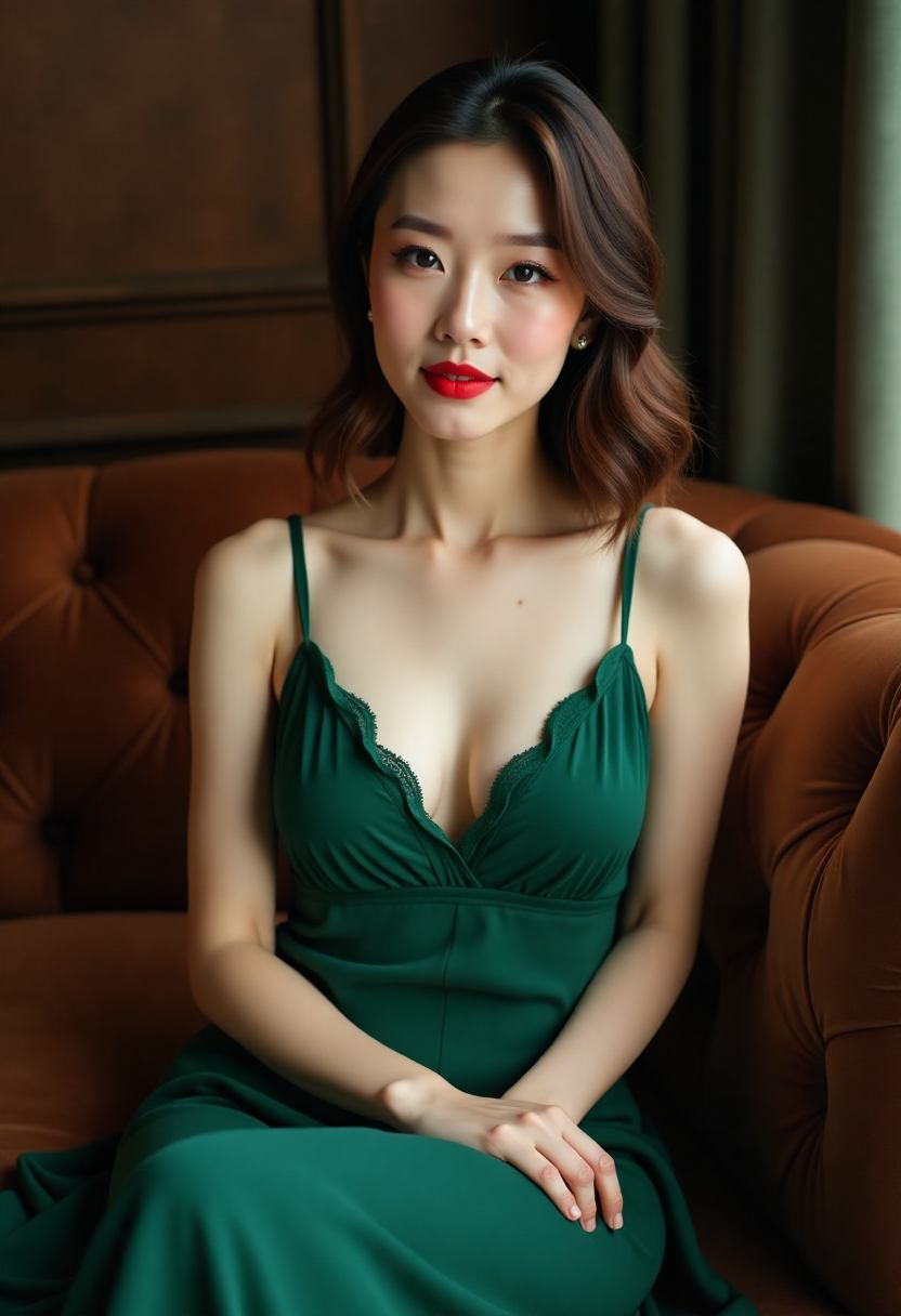 玻璃幕墙后的试衣间海报